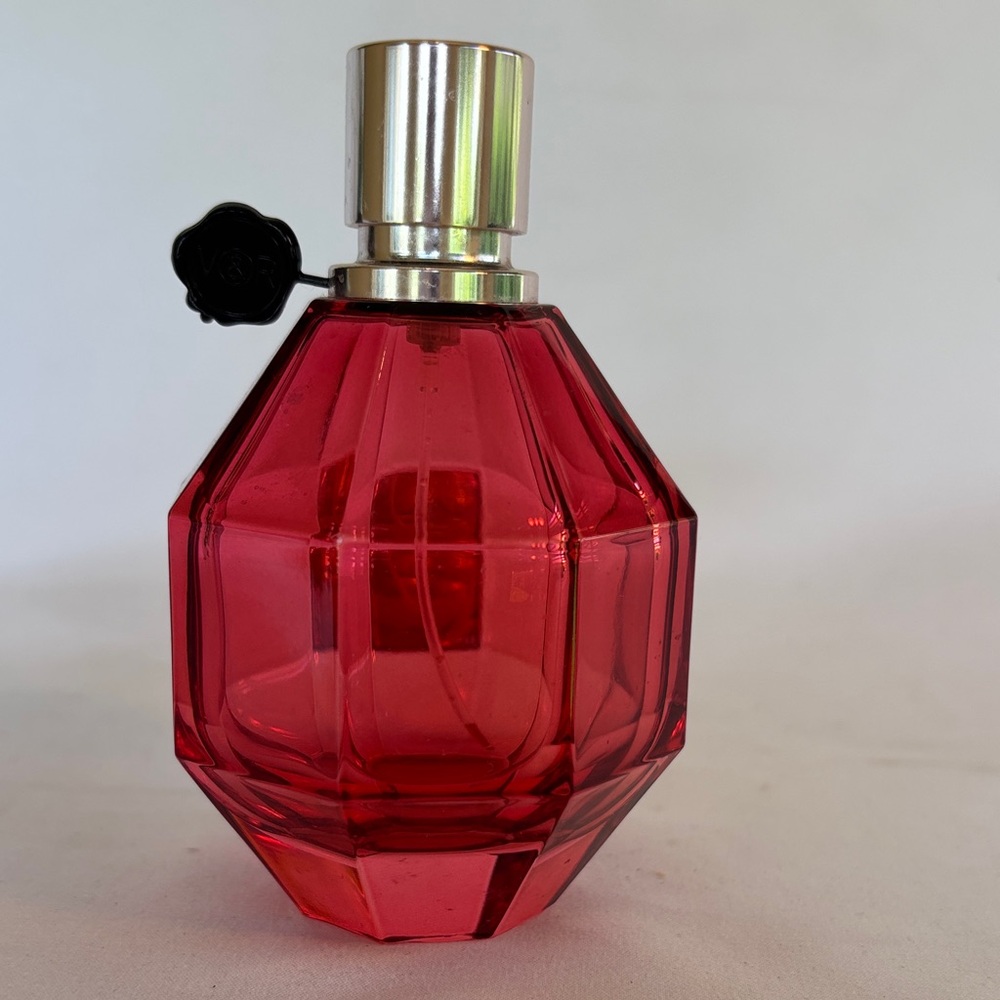 EMPTY BOTTLE & BOX COLLECTOR’s VIKTOR & ROLF FLOWERBOMB RUBY ORCHID PARFUM 3.4 - Picture 6 of 8